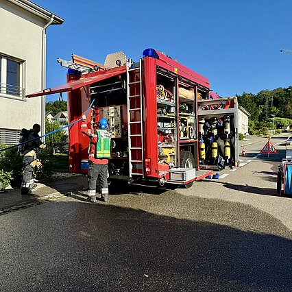 Boilerbrand im Keller eines MFH