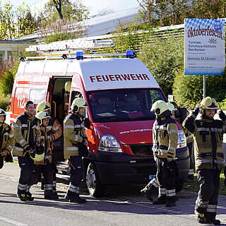 Saturn bei der Leu Carosserie AG, an der Hauptübung 2022