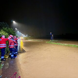 Wasser auf Therwilerstrasse
