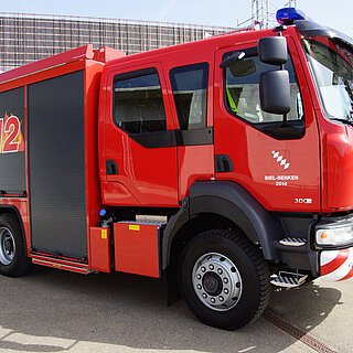 HLF der Feuerwehr Biel-Benken