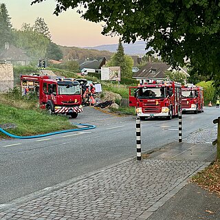 Tagespikettübung 2, Einsatzübung mit Therwil zusammen.