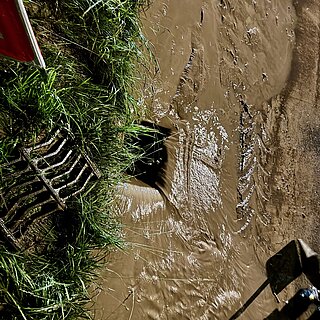 Wasser auf Therwilerstrasse