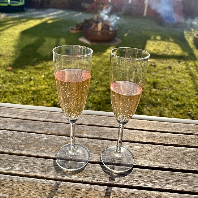 2 Sekt Gläser