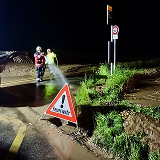 Wasser auf Therwilerstrasse
