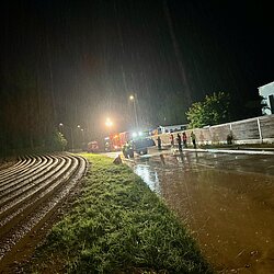 Wasser auf Therwilerstrasse