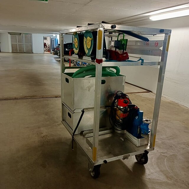 Wasser auf Therwilerstrasse