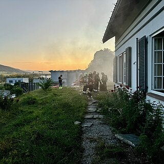 Tagespikettübung 2, Einsatzübung mit Therwil zusammen.