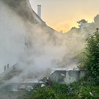 Tagespikettübung 2, Einsatzübung mit Therwil zusammen.