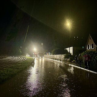 Wasser auf Therwilerstrasse